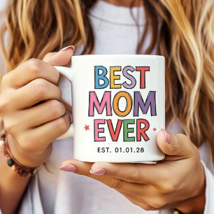 Mug de café personnalisé pour maman Meilleur cadea