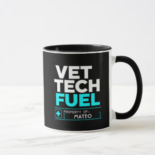 Mug de café personnalisé pour technicien vétérinai