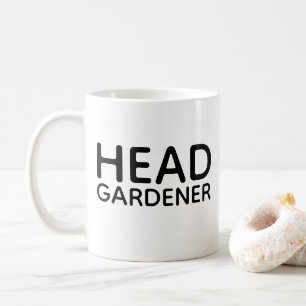 Mug de café pour jardinier en chef