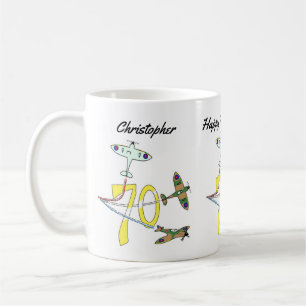 Mug de café pour les 70 ans de Spitfires