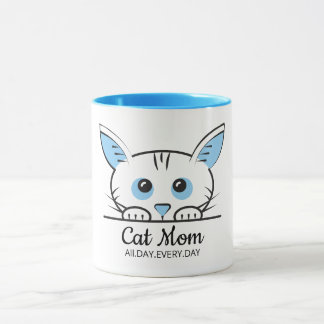 Mug de café pour maman de chat mignon