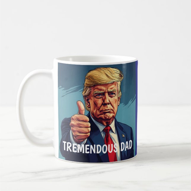 MUG DE CAFÉ POUR PAPA TRUMP (Gauche)