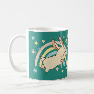 Mug de café Rainbow Rabbit