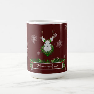 Mug de café Red Reindeer