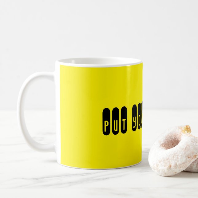 Mug de café RMDESIGNFLO55 (Avec donut)