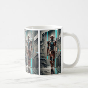 Mug de café robotique