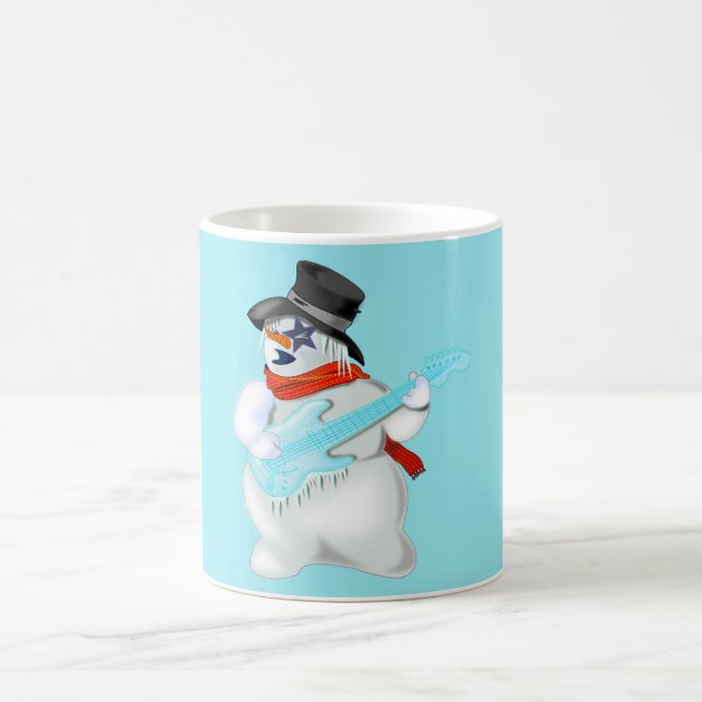 Mug de café rock and Roll Snowman (Centre)