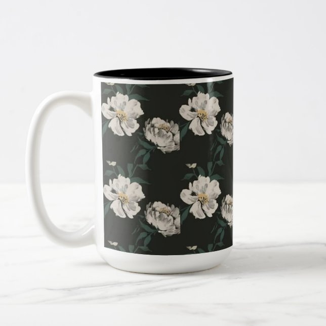 Mug de café rose (Gauche)
