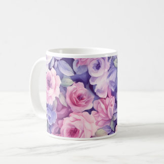 Mug de café rose