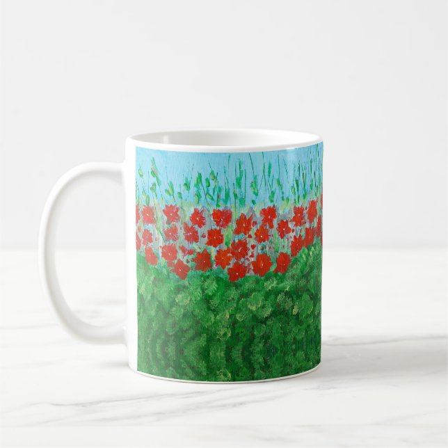 Mug de café Rose de Mollie (Gauche)