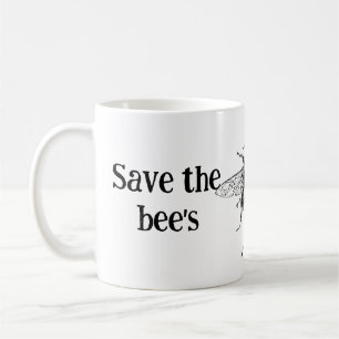 Mug de café - Sauvez l'abeille