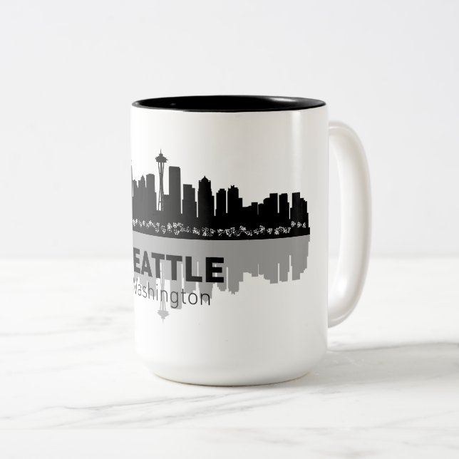 Mug de café Seattle (Devant droit)