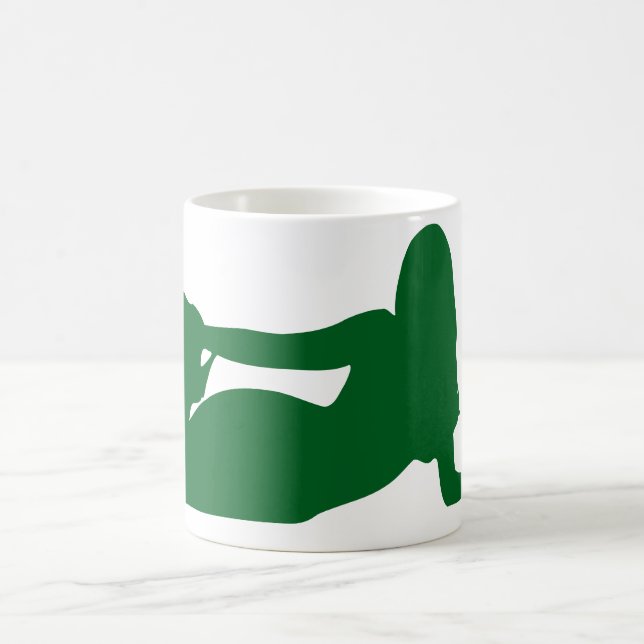 Mug de café Silhouette Femme (Centre)