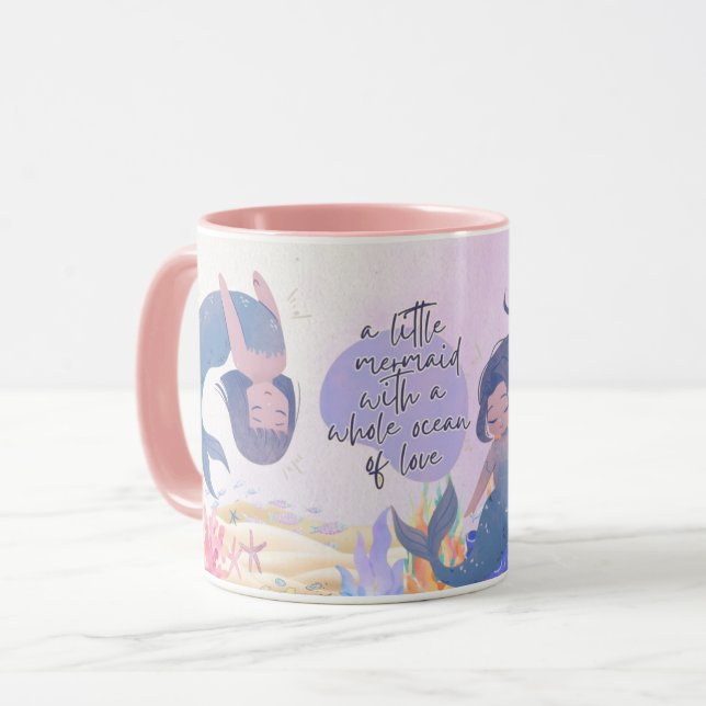 Mug de café sirène (Devant gauche)