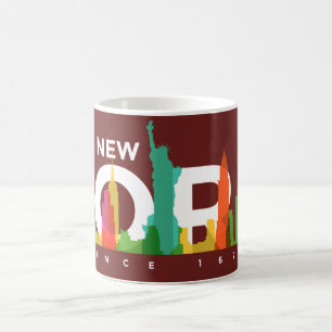 Mug de café Skyline New York