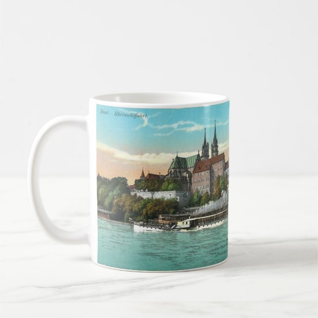 Mug de café souvenir - Bâle, Suisse (Gauche)