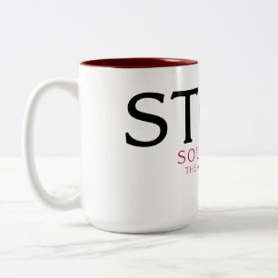 Mug de café stoïque avec logo Southbank