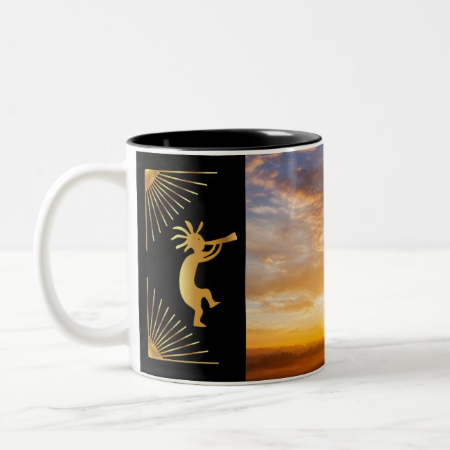 Mug de café Sun Kokopelli du sud-ouest (Gauche)