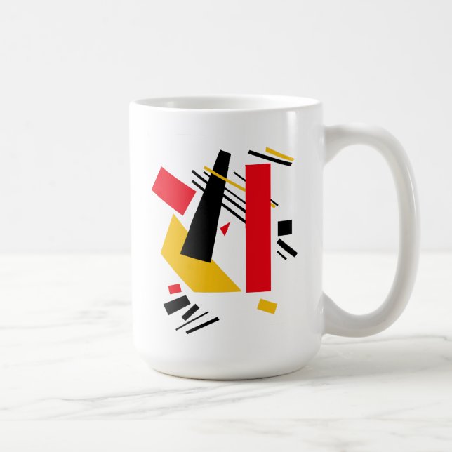 Mug de café suprématiste (Droite)
