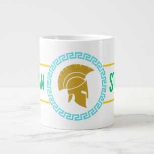 Mug de café T-shirt Spartan fort