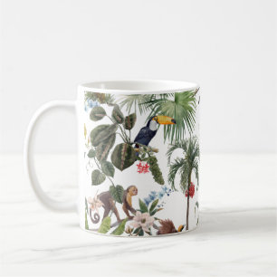 Mug de café Toucan et Singe