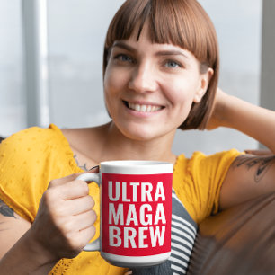 MUG DE CAFÉ ULTRA MAGA TRUMP