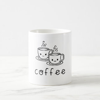 Mug de café unique avec conception de fixation des