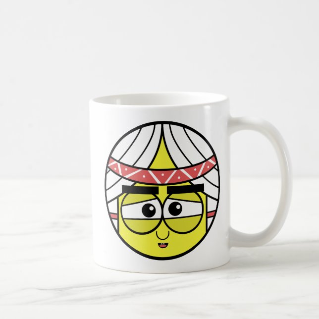 Mug de café visage autochtone (Droite)