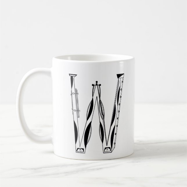 Mug de café "W" (Gauche)