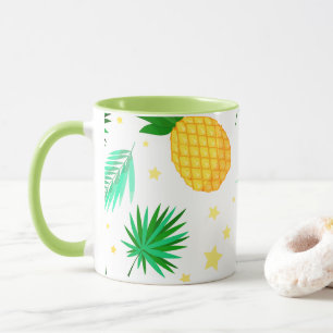 Mug de café WIth Motif tropique