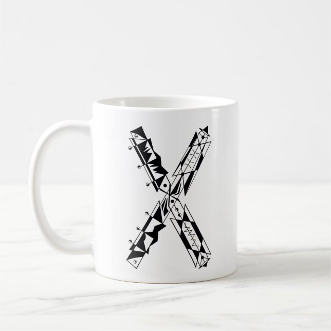 Mug de café "X" (Gauche)
