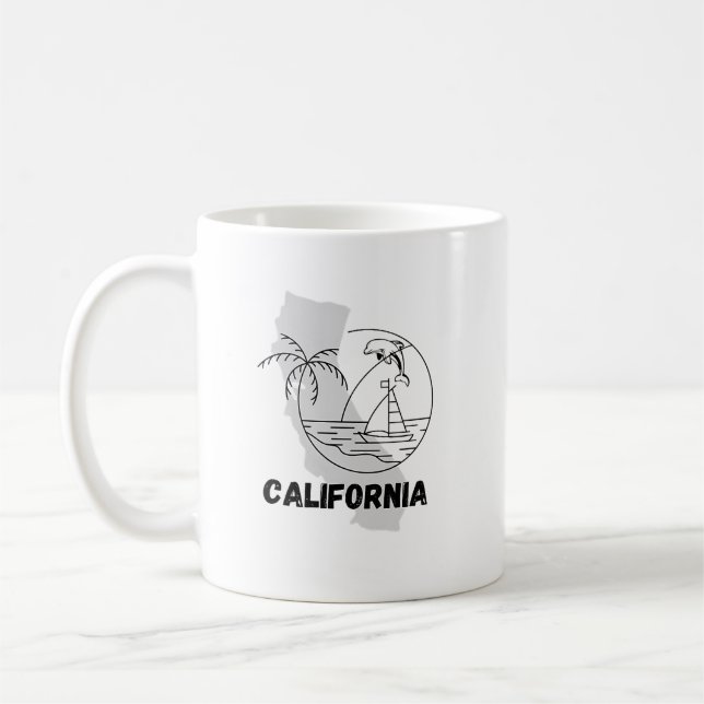 mug de californie (Gauche)