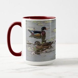 Mug de canards à bois