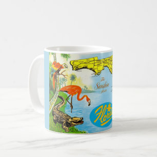 Mug de carte postale illustrée en Floride