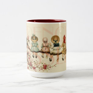 Mug de carte postale Vintage française