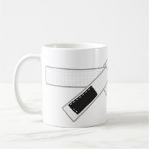 mug de ceinture blanche jiu-jitsu