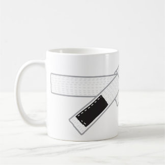mug de ceinture blanche jiu-jitsu