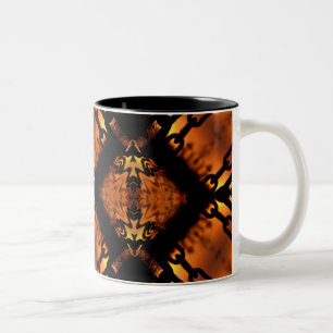 Mug de chaînes d'amour dorées