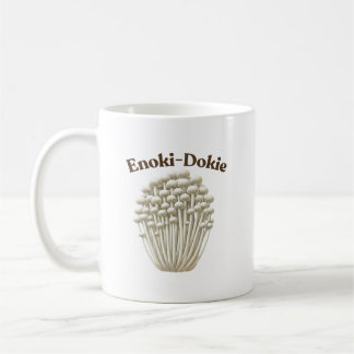 Mug de champignons Enoki-Dokie
