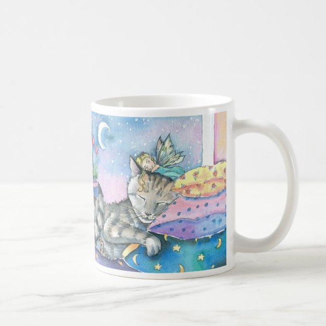 Mug de chat de fée par Molly Harrison (Droite)