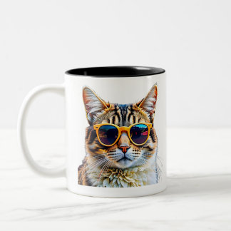 Mug de chat élégant