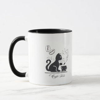 Mug de chat magique - Chat noir mystique