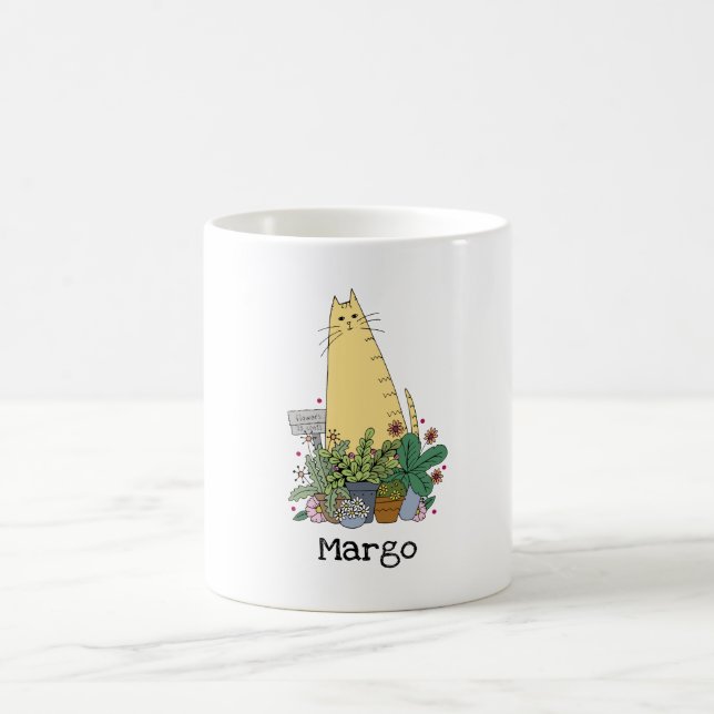 Mug de chat personnalisé (Centre)
