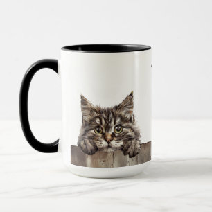 Mug de chats de la forêt de Sibérie