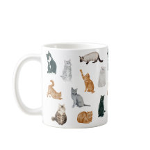 Mug de chats joueurs
