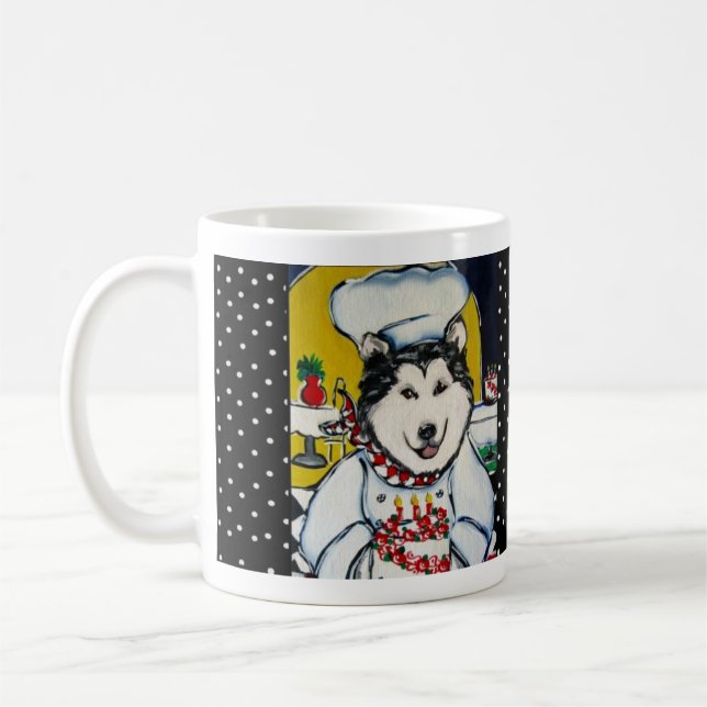 Mug de Chef Malamute d'Alaska (Gauche)