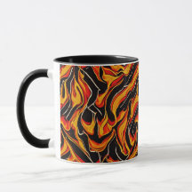 Mug de cheminée Abstraite