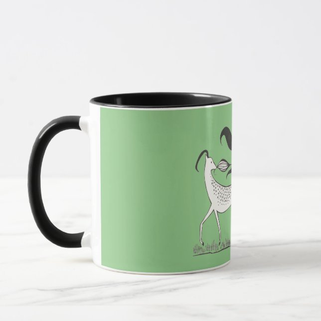 Mug de chèvre verte inspiré de la Grèce mycénienne (Gauche)