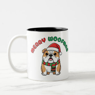 Mug de Chien de Noël : Joyeux Woofmas