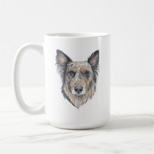 Mug de chien de race mixte 15 oz